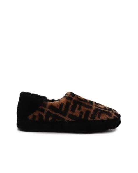 fendi slippers fur